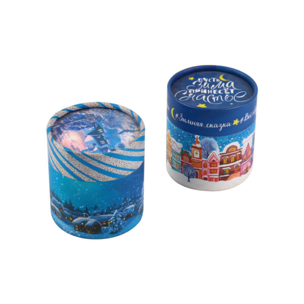 Paper Tube Box For Christmas