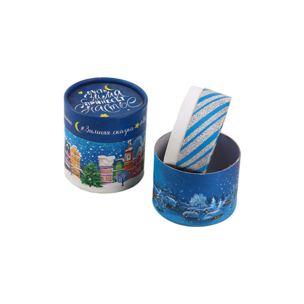Paper Tube Box For Christmas