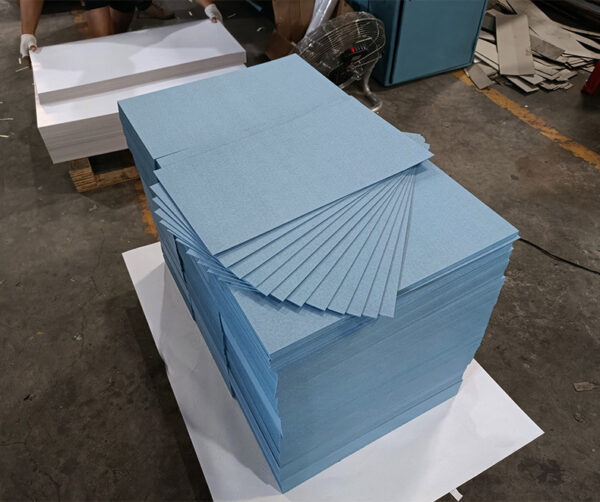 Blue Cardboard