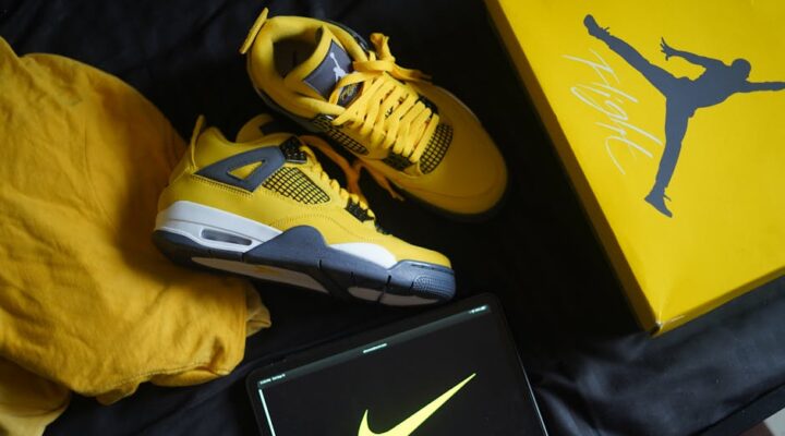 Vibrant custom printed box opening to reveal product inside with brand story elements like icons and colors matching the product high resolution lifestyle shot