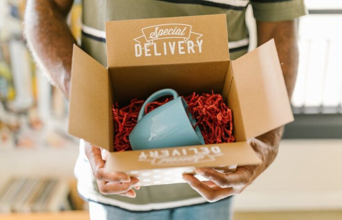 custom printed cardboard boxes with company branding and smart packaging technology