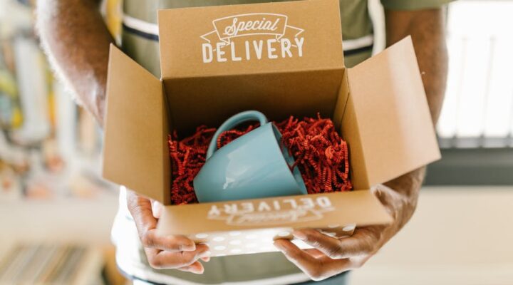 custom printed cardboard boxes with company branding and smart packaging technology