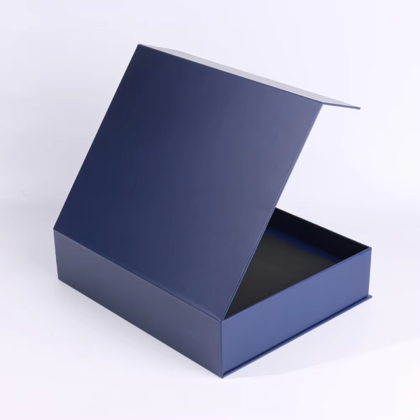Custom Luxury Blue Magnetic Box