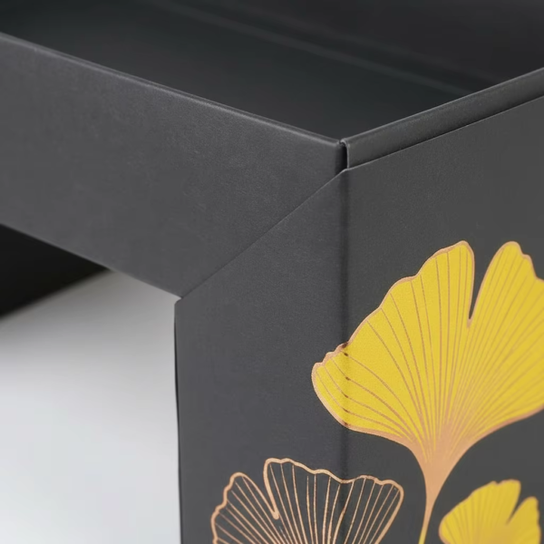 Custom Eco-Friendly Black Kraft Paper Box
