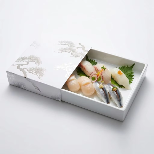 Paper Folders for Sushi Desserts Tiramisu Cakes