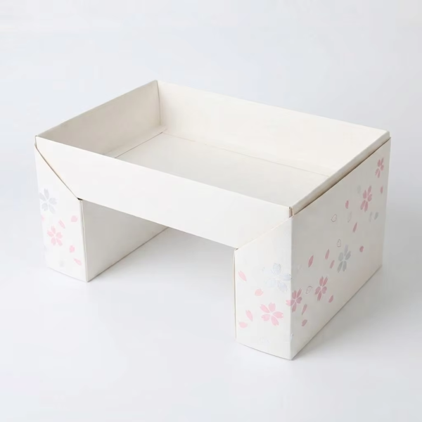 Custom White Paper Sushi Packaging Box