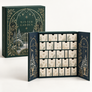 A Simple Recycled Materials Advent Calendar Packaging